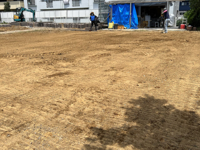 日野市　万願寺　住宅解体の施工後画像